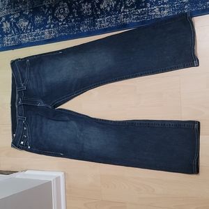 True Religion Men's Straight Fit Stretch Jeans 38x32